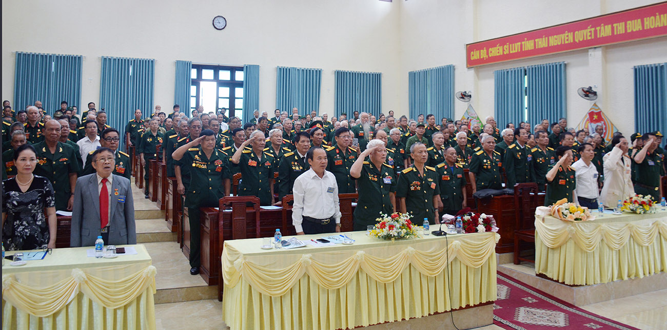 Đại hội đại biểu lần thứ II Hội Chiến sĩ Thành cổ Quảng Trị năm 1972 tỉnh Thái Nguyên