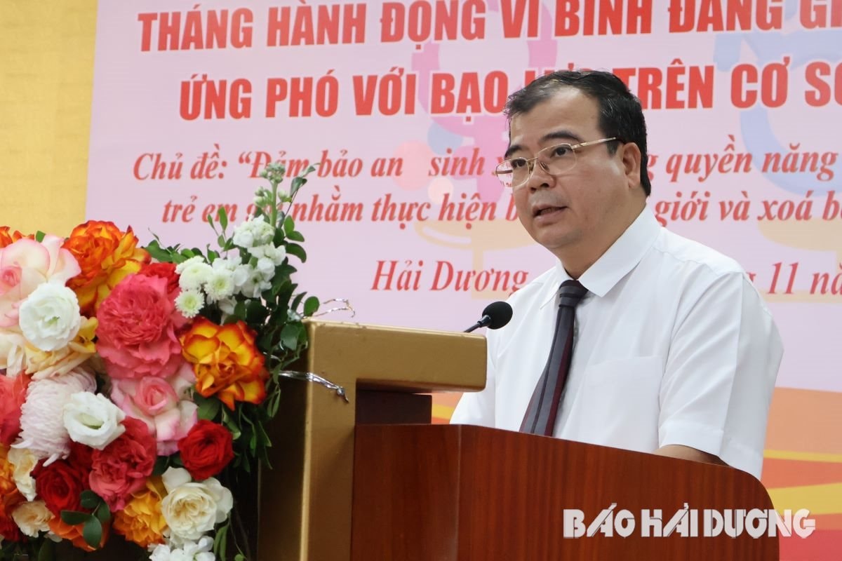 Phát huy vai trò của người đứng đầu trong thực hiện bình đẳng giới